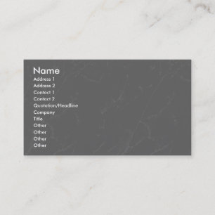 Profile Card Template - Grey Marble Texture