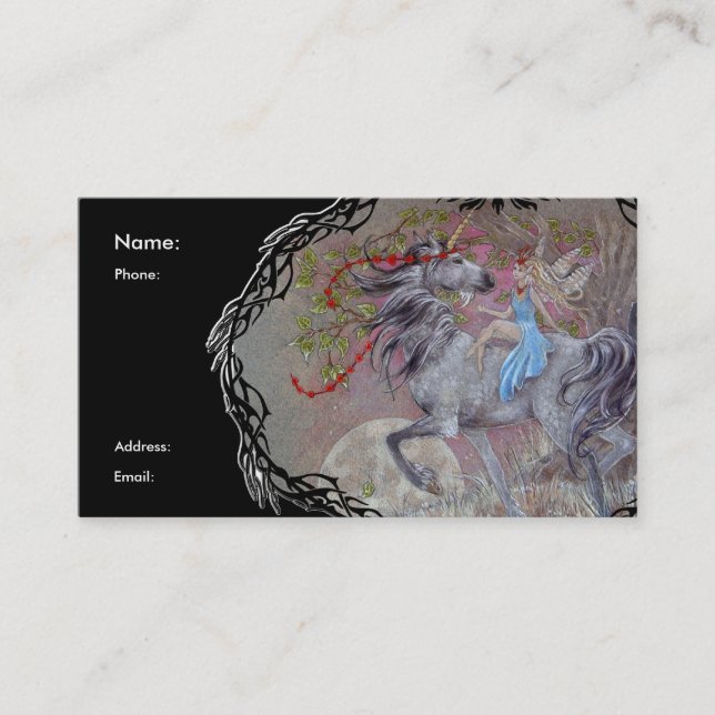 Profile Card - Unicorn Valentine (Front)