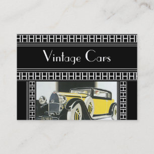Profile Card Vintage Cars