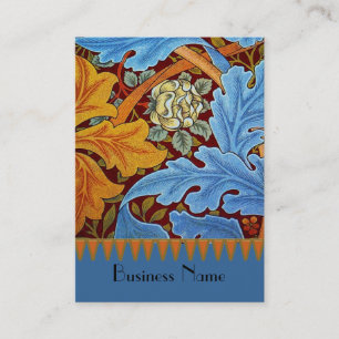 Profile Card Vintage Print William Morris