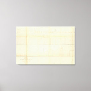 Profile Ft Smith, Ark, Martinez, Calif Canvas Print