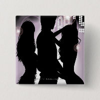 Profile of a man dancing with women in a nightclub