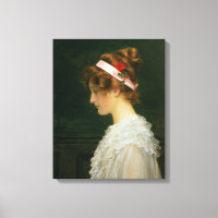 Profile of a young girl