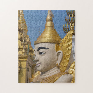 Profile Of Buddha Statue Jigsaw Puzzle