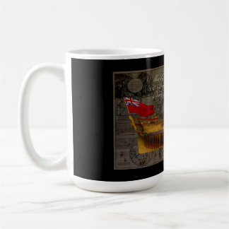 Profile Painting of Ship Jersey Coffee Mug
