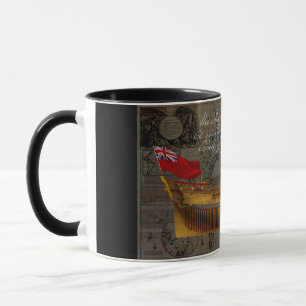 Profile Painting of Ship Jersey Mug