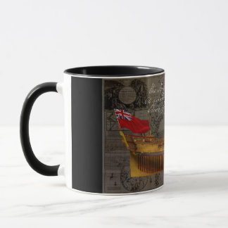 Profile Painting of Ship Jersey Mug