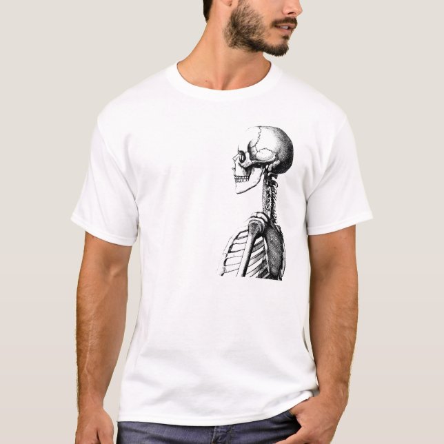 profile skeleton T-Shirt (Front)