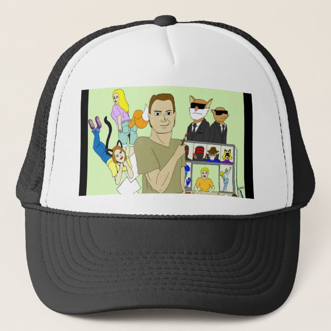 profile  trucker hat (Front)