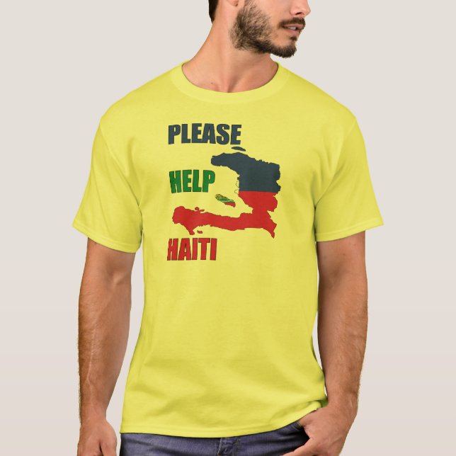 Profit to - Please Help Haiti T-Shirt (Front)