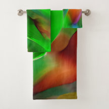 Profundity and coloured reliefs, green predominate