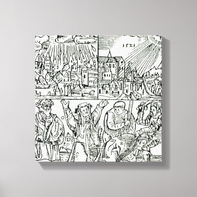 Prognostications, 1521 canvas print (Front)