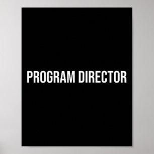 Program Director Mental Health  Poster