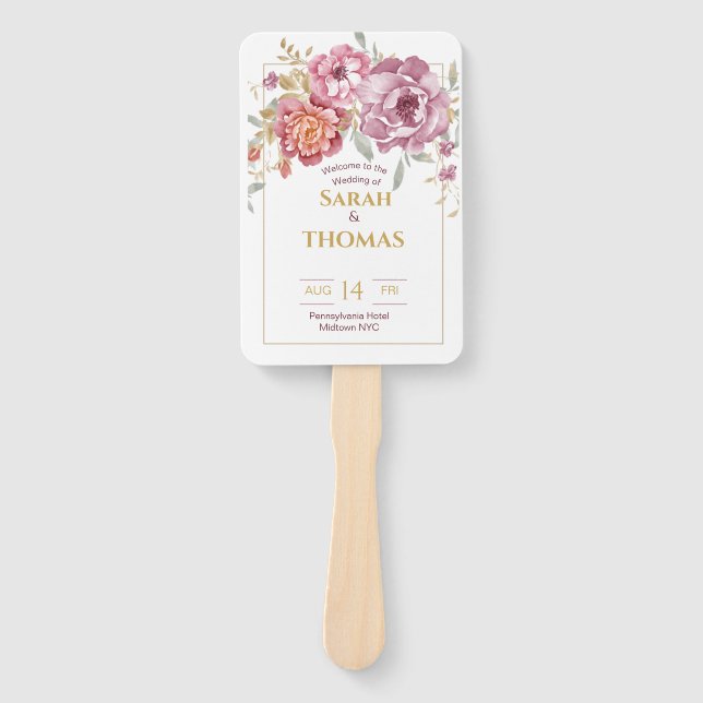 Program Hand Fan (front & back) (Front)