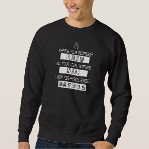 Programmer And Coder  What's Your Ip Sweatshirt