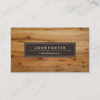 Programmer - Border Wood Grain