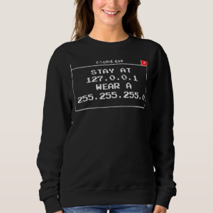 Programmer Code Binary Coding Computer Hacker Geek Sweatshirt