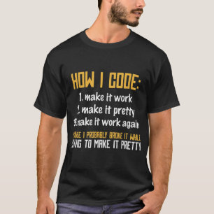 Programmer Coder - Developer Programming Coding T-Shirt