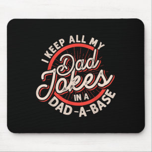 Programmer Dad Nerdy Father Database Geeky Dad Jok Mouse Pad