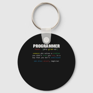 Programmer Definition Coder Programming Coding Gif Key Ring