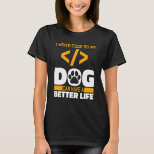 Programmer Dog Software Engineer - Coding Programm T-Shirt