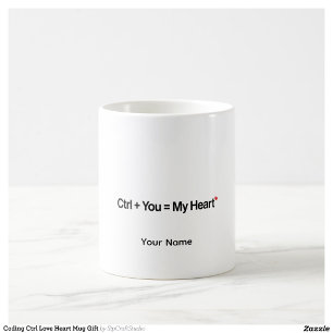 Programmer Gift Coding Ctrl Personalised Mug