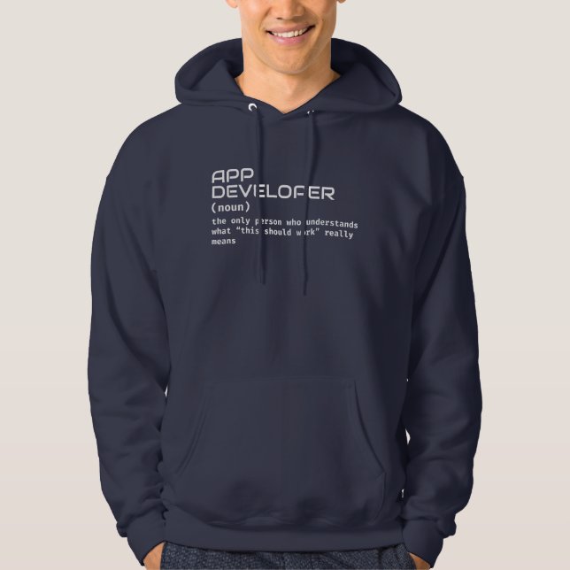 Programmer Life – Funny Software Developer Hoodie (Front)