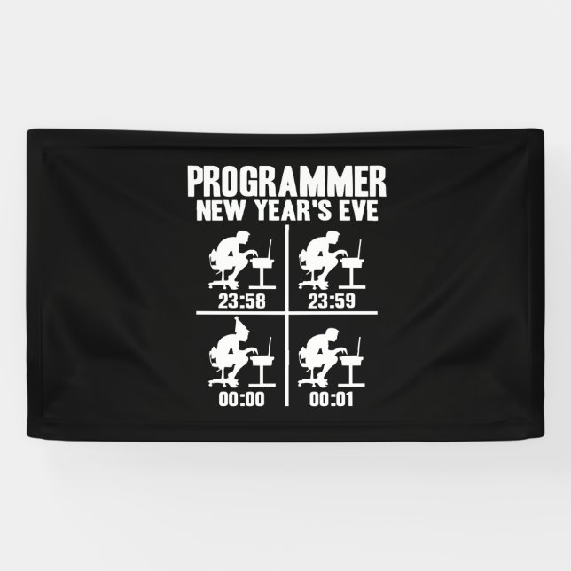Programmer New Year's Ever Banner (Horizontal)