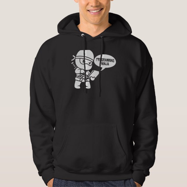 Programmer Ninja Software Engineer Coding - Develo Hoodie (Front)