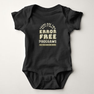 Programmer quote baby bodysuit