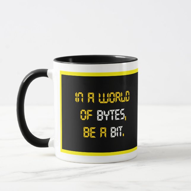 Programmer saying, quotes Mug (Left)