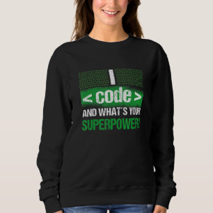Programmer Software Developer Computer Geek 1 Sweatshirt