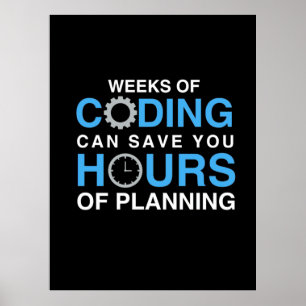 Programmer Weeks Of Coding Poster