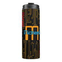Programmer's Birthday Black Circuit Board