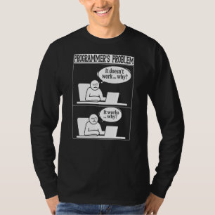 Programmers Problem Technology Software Script Htm T-Shirt