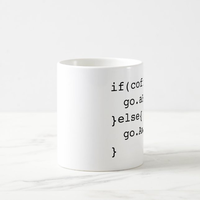 Programming Coffee Mug (Center)