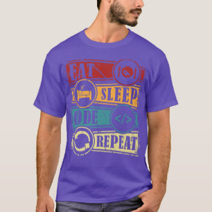 Programming Computer Science Programmer Eat Code S T-Shirt