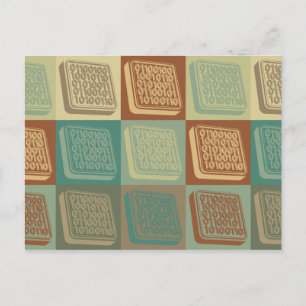 Programming Pop Art Postcard