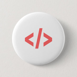 Programming Tag 6 Cm Round Badge