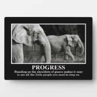 Progress by Standing on the Shoulders of Giants