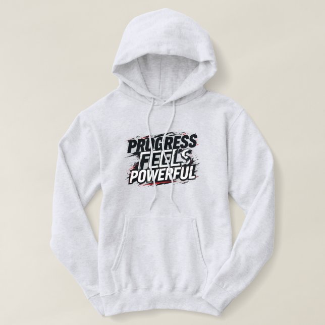 Progress Feels Powerful Women’s Pullover Hoodie |  (Design Front)