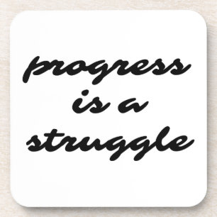 Progress Hard Plastic Coaster