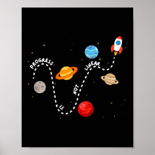 Progress Is Not Linear Science Sped Teacher Space  Poster