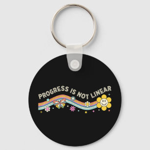 Progress is not linear shirt new teacher first day key ring