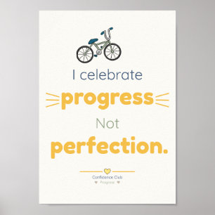Progress Kids Affirmation Poster
