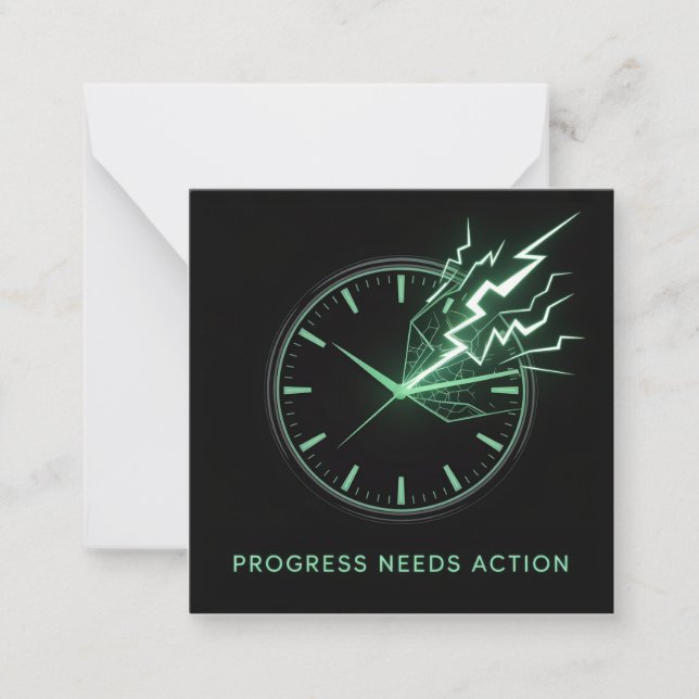 Progress Needs Action Card (Front)