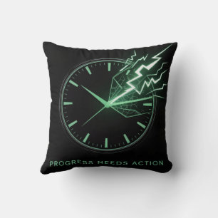 Progress Needs Action Cushion
