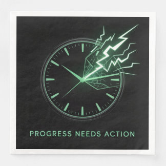 Progress Needs Action Napkin