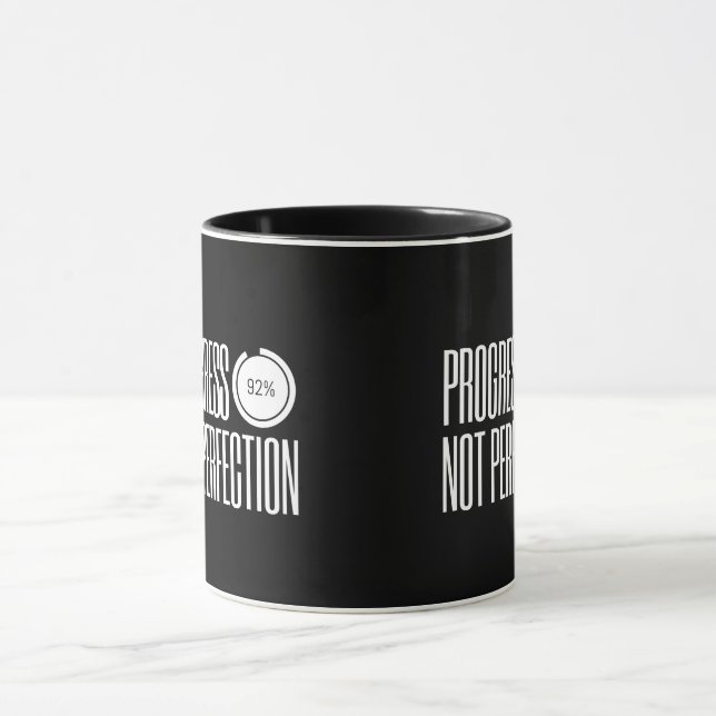 Progress Not Perfection — Mug (Center)