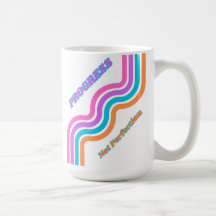 Progress Not Perfection Sober Living Coffee Mug 